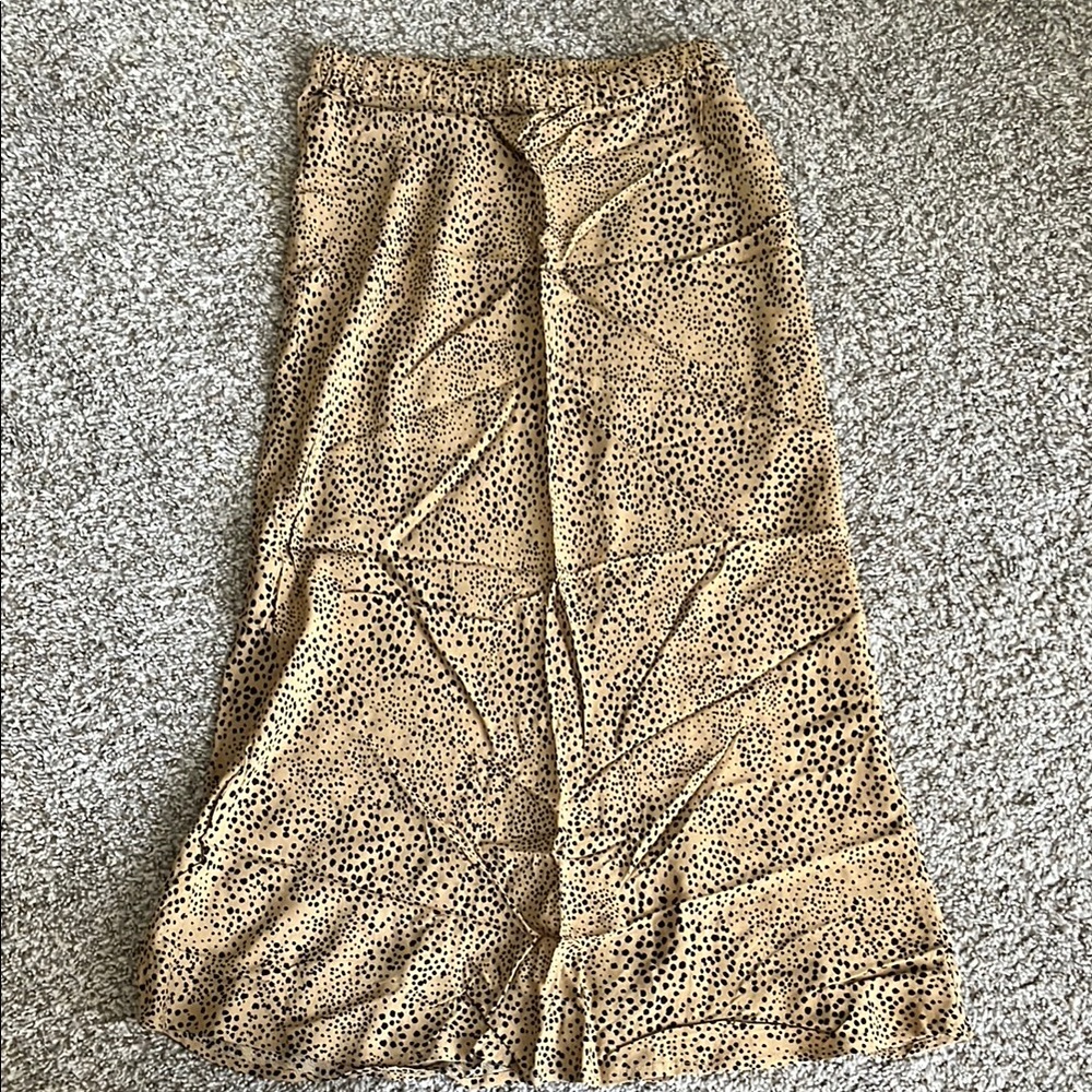 GAP Midi Skirt Cheetah Print